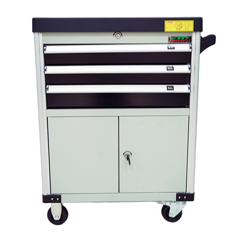3-Drawer Gray Tool Storage Cab - огляд і ціна Auto Repair Shop Warranty