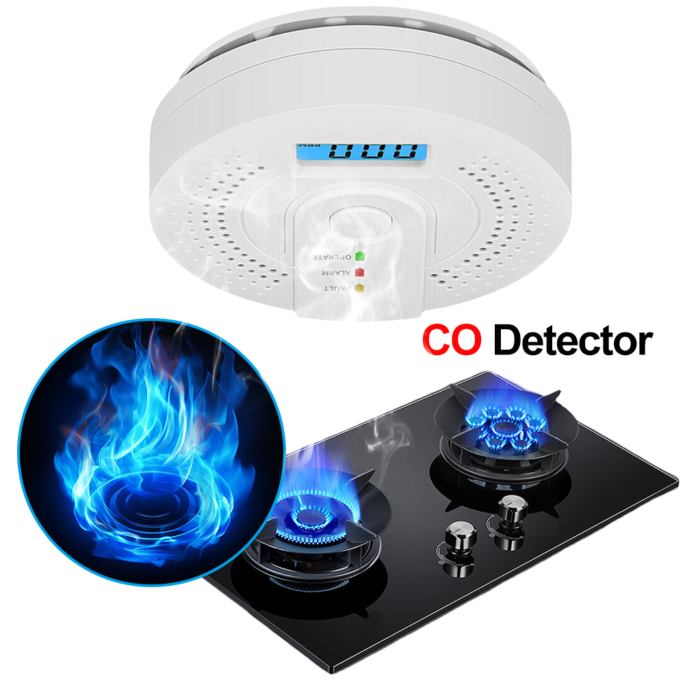 Digital Carbon Monoxide Detect - огляд і ціна Smoke Leak Detector