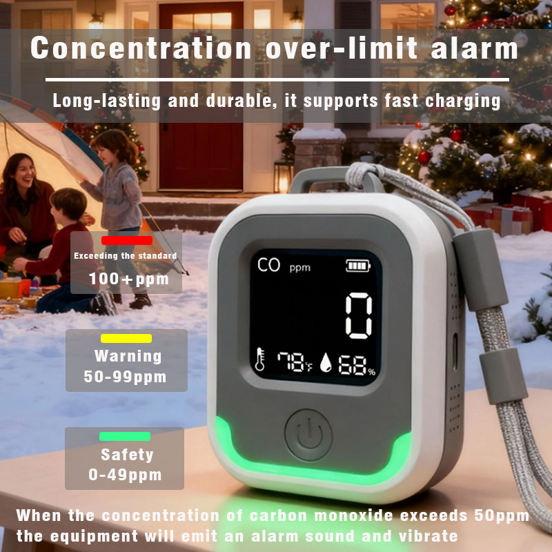 3-in-1 Carbon Monoxide Detecto - огляд і ціна Smoke Leak Detector