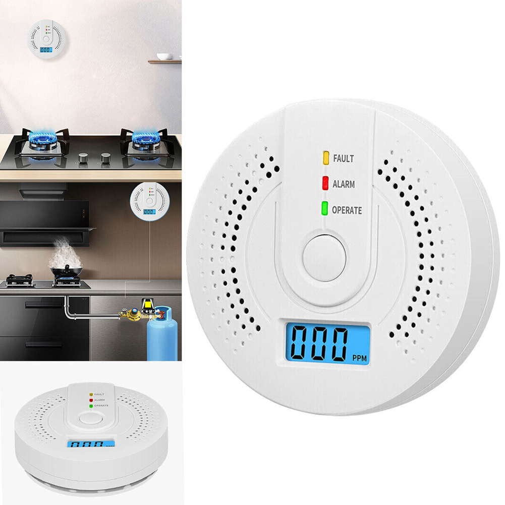 Carbon Monoxide Detector CO Ga - огляд і ціна Smoke Leak Detector