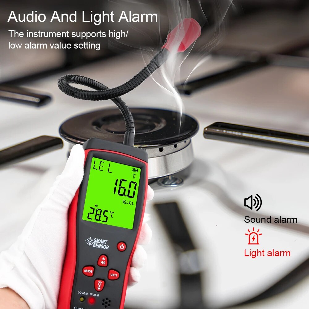 Portable Gas Leak Detector 0-1 - огляд і ціна Smoke Leak Detector