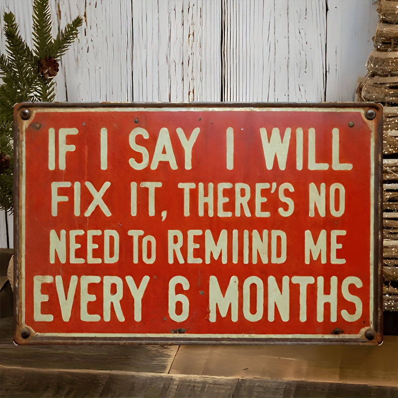 Funny Mechanic Garage Aluminum - огляд і ціна Auto Repair Shop Signs
