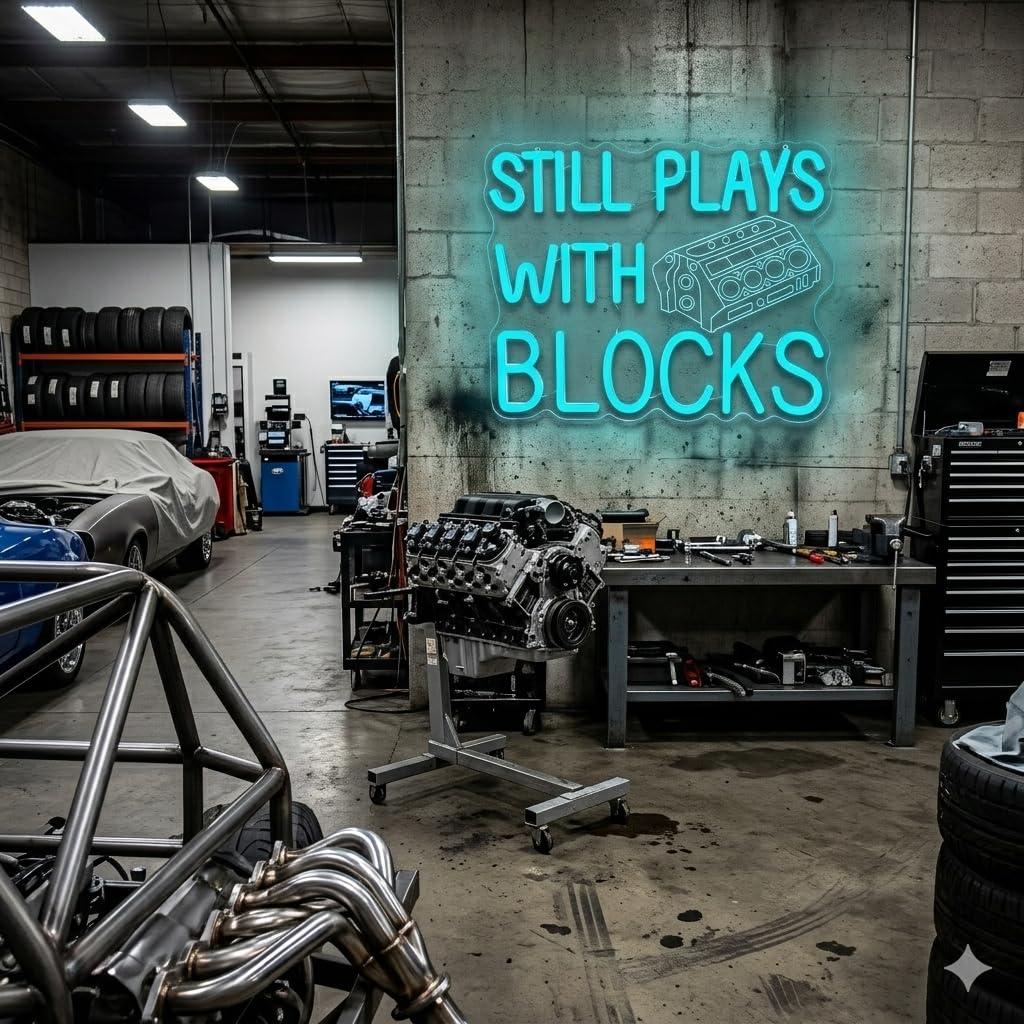 Engine Neon Sign Dimmable LED  - огляд і ціна Auto Repair Shop Signs