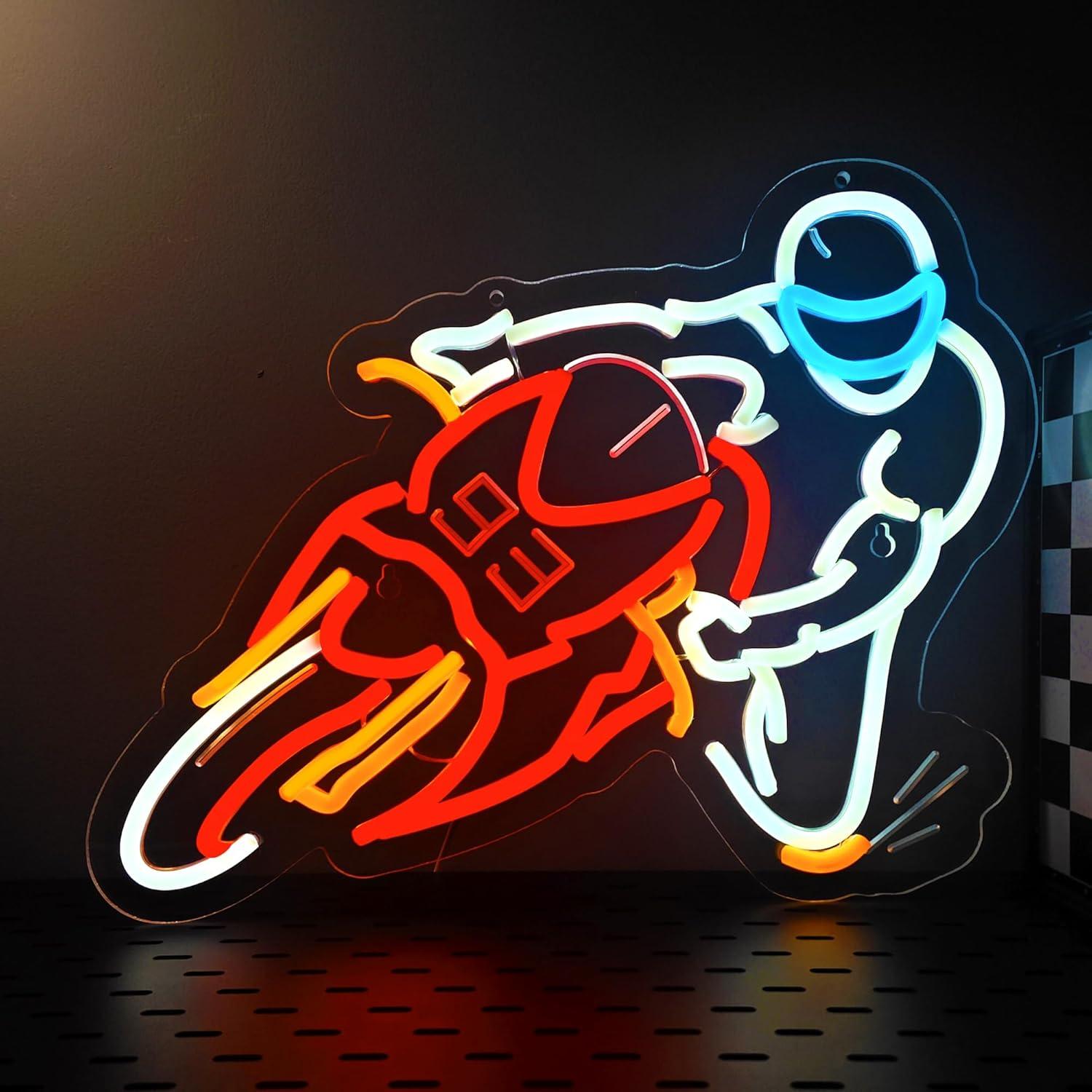 Motorcycle Racing Cornering Ne - огляд і ціна Auto Repair Shop Signs