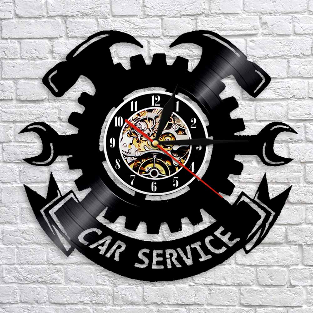 Car Service Wall Sign Wall Clo - огляд і ціна Auto Repair Shop Signs