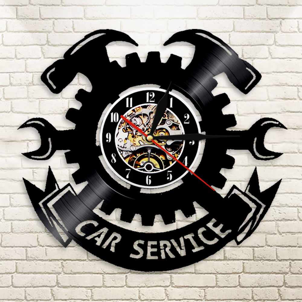 Car Service Wall Sign Wall Clo - огляд і ціна Auto Repair Shop Signs