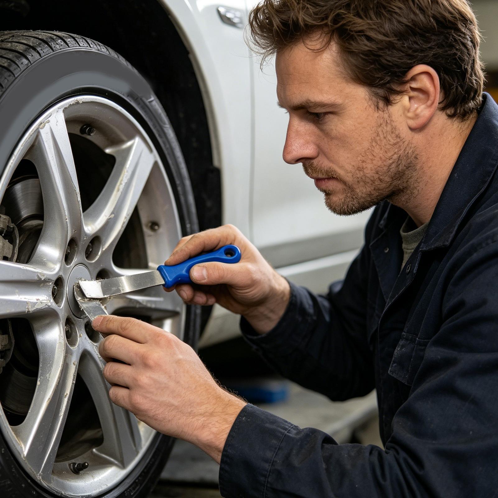 Metal Scraper Wheel Balancing  - огляд і ціна Tire Balance Machine