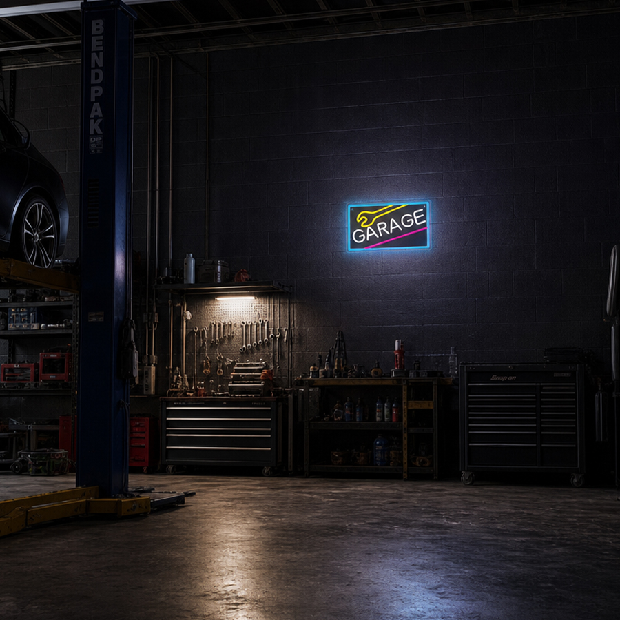 Garage Neon Sign For Wall Deco - огляд і ціна Auto Repair Shop Signs