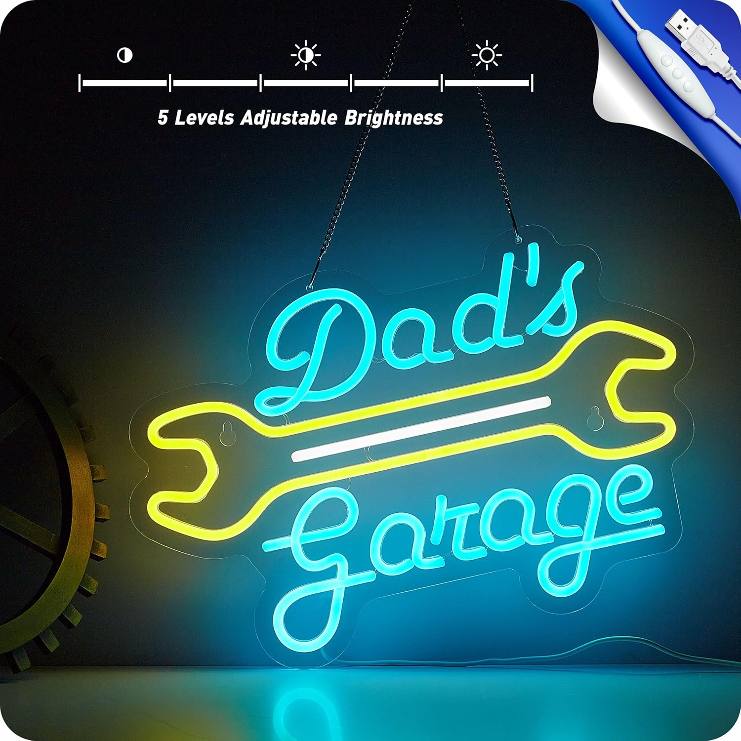 Garage Neon Sign for Wall Deco - огляд і ціна Auto Repair Shop Signs