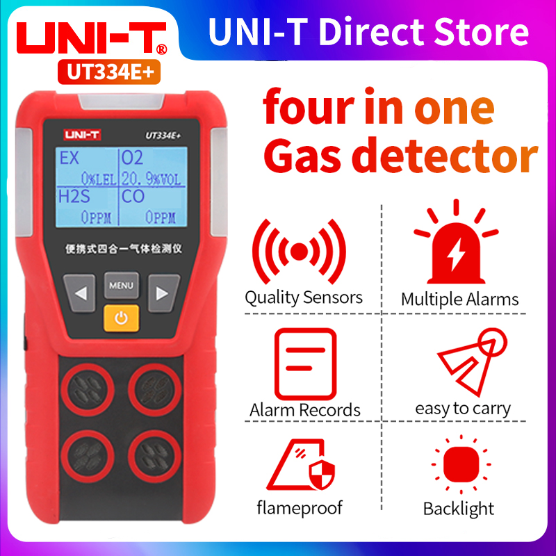 UNI-T UT334E Multi Gas Detecto - огляд і ціна Smoke Leak Detector