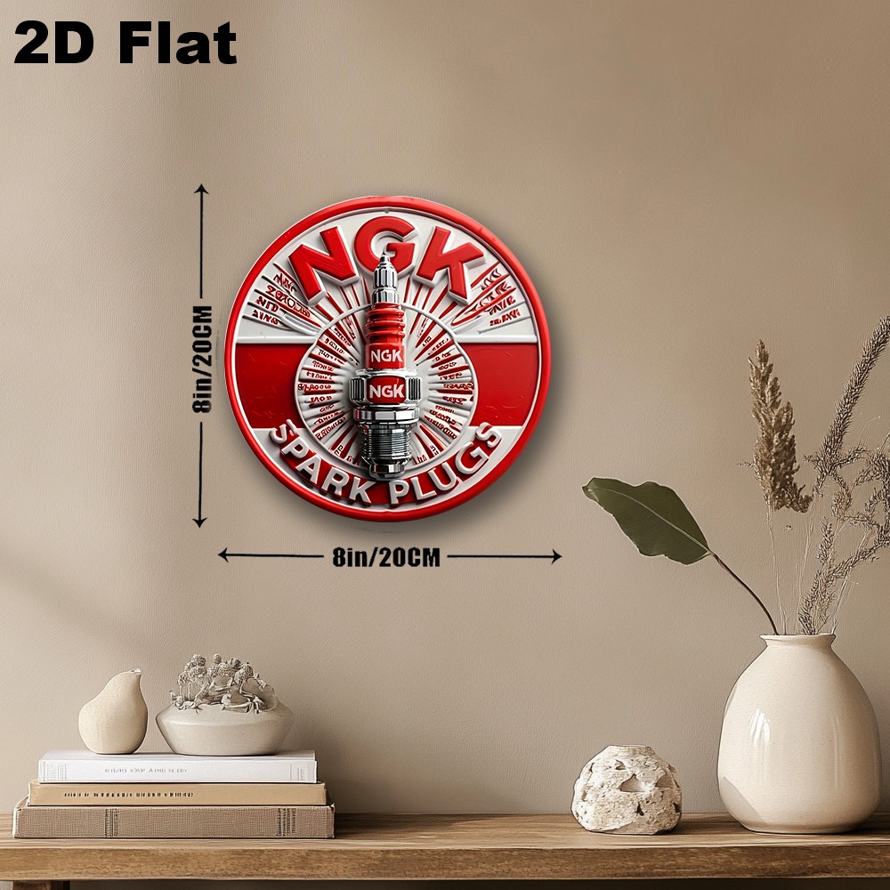 1pc Vintage Auto Parts Pattern - огляд і ціна Auto Repair Shop Signs