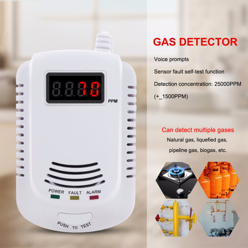 New CO Leak Detector 2-in-1 Ca - огляд і ціна Smoke Leak Detector